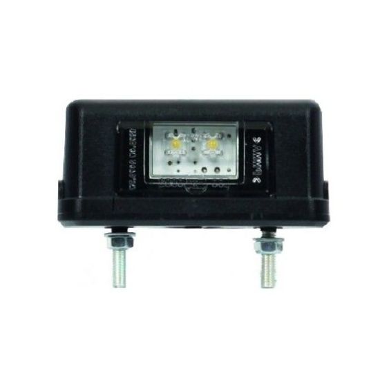 WAS kentekenlamp LED zwart 1800 mm kabel