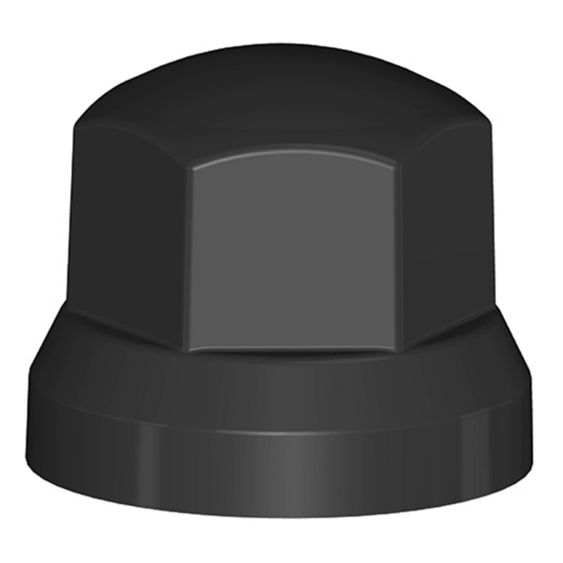 Wielmoerdop zwart - SW 32 H 41 mm