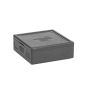 Isolatiebox Zwart 480 x 480 x 165 mm 21 liter met deksel