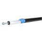 Telescoopstang Verstelbaar 1250-1750 mm met Hoes - Plug ∅24 mm