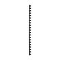 Inbindruggen 12 mm A4 Plastic Zwart