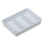 RAKO Inzetbak 3-delig 1/4 Grijs 174 x 128 x 32 mm