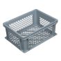 Euronorm Virgin stapelbak geperforeerd 400 x 300 x 170 mm 