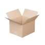 Amerikaanse vouwdoos 30 stuks FEFCO 0201 220x200x150 mm B-golf bruin 