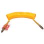 Luchtspiraal PUR Geel M16x1,5 mm 22 windingen
