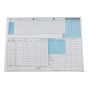 Dagrapport A4 - 50 sets in 2-voud - Doos 20 bloks