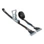 Spanband 25 mm 1,5 ton 8M Zwart met Sleufgatfitting
