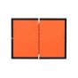 ADR bord 400 x 300 x 2 mm Verticaal klapbaar