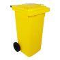 Minicontainer 120 liter Geel - Voor DIN-opname