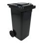 Minicontainer 120 liter Grijs - Voor DIN-opname