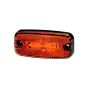 Zijmarkeringslamp oranje LED 24V Hella 500 mm kabel