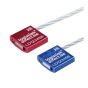 Cableseal aluminium huis Ø3,5x300 mm - Met opdruk - Kleur naar keuze Logistiekdirect