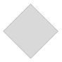 Blank aluminium bord 250 x 250 x 1  mm voor gevaarsetiketten