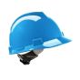 Veiligheidshelm MSA V-gard Fas-Trac blauw