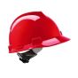 Veiligheidshelm MSA V-gard Fas-Trac Rood