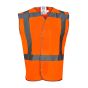 Veiligheidsvest Oxxa Anika 0175 fluo oranje met RWS-strepen