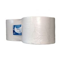 Industriepapier 1-laags Cellulose Wit 24 cm x 1000 m - pak 2 rol