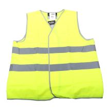 Veiligheidsvest M-Wear 0165 maat M/L | Verkeersvest  fluor geel voorkant