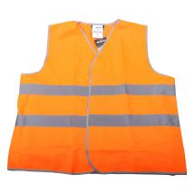 Veiligheidsvest M-Wear 0167 maat XL/XXL | Verkeersvest  fluor oranje voorkant