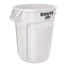 Ronde Brute Container Rubbermaid 121,1 liter Wit
