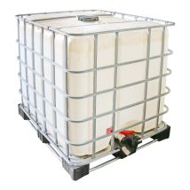 IBC Container B-keus Gebruikt 1.000 liter - Stalen Onderstel