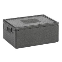 Isolatiebox Zwart 600 x 400 x 280 mm 39 liter met deksel