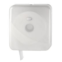 Pearl White Jumbo toiletrolhouder Maxi