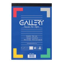Gallery schrijfblok - A5 - gelijnd 70 g/m2 - 100 vel
