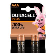 Duracell batterijen Plus AAA - Blister van 4 stuks
