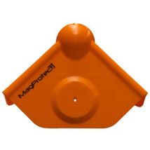 MagProtect oranje hoekbeschermer, vlak model zonder magneet