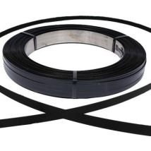 Staalband AW zwart gelakt 16x0,5 mm 42-50 kg/rol