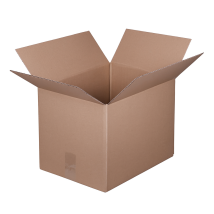 Amerikaanse vouwdoos 30 stuks FEFCO 0201 400x300x300 mm B-golf bruin