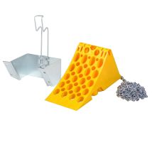 Voordeelpakket Wielkeg Kunststof 200 mm met Ketting en Houder