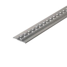 Vliegtuigrail Recht met flens Aluminium - 3 meter