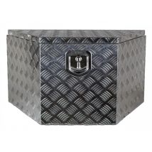 Disselbak Aluminium Traanplaat 900/660x300x350 mm