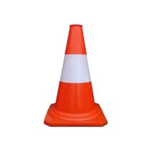 Verkeerskegel Pion HDPE 33 cm Oranje - 1 reflecterende witte band