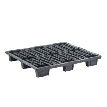 Kunststof Pallet 100 x 120 cm Nieuw Open  Dek - 9 Poten Nestbaar