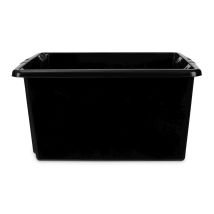 Opbergbox Zwart Gerecycled 500x350x250 mm 32 Liter