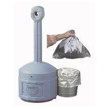 Wegwerpzak Justrite Opvangbak Sigarettenpeuken 10 Zakken