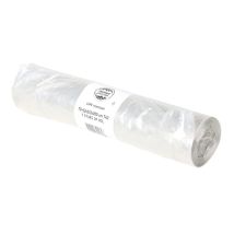 Afvalzak LDPE 400 Liter 42my 70+2x15 cm Transparant