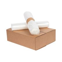 Containerzakken 240 Liter LDPE Recyclaat Transparant - 120 Zakken