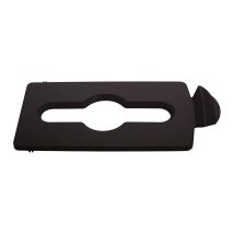 Rubbermaid Deksel Gemixt Afval Bruin voor Recyclingstation