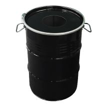 Poubelle avec insert noir - Contenu au choix