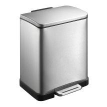 Poubelle à pédale EKO E-Cube - Capacité et couleur au choix
