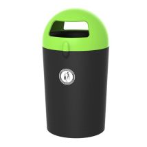 Buitenafvalbak Metro Dome 100 liter - Kleur naar keuze