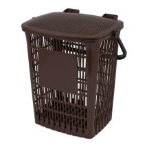 Afvalbak geventileerd GFT bruin - Inhoud naar keuze