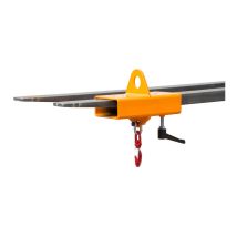 Hijsjuk voor Heftruck Bauer Oranje 1-Lepelopname 1000 kg