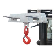 Hijsjuk voor Heftruck Bauer Verzinkt 2-Lepelopname 7500 kg