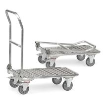 Plateauwagen Inklapbaar Aluminium 200 Kg 720x450 mm