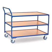 Tafelwagen Staal 300 Kg 1200x800 mm 3 Etages